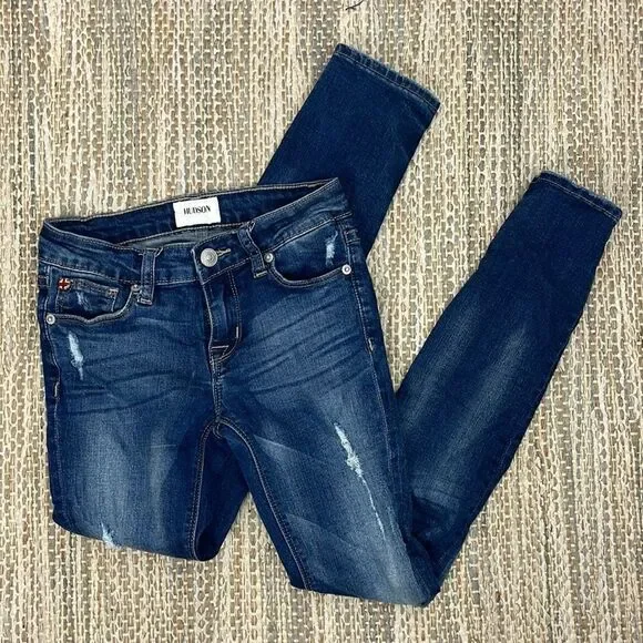 Hudson Jeans Distressed Girl’s Size 10 - Picture 5 of 7